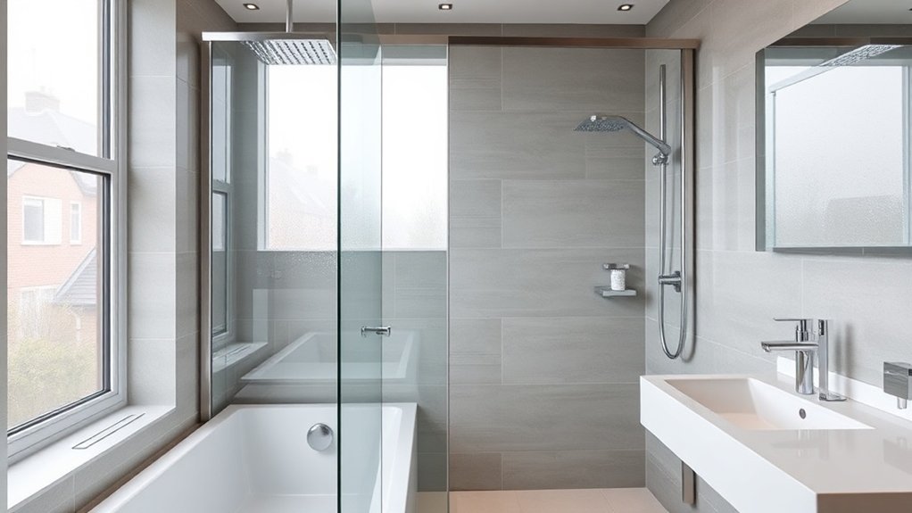 Semi-Frameless Shower Screens Charlton